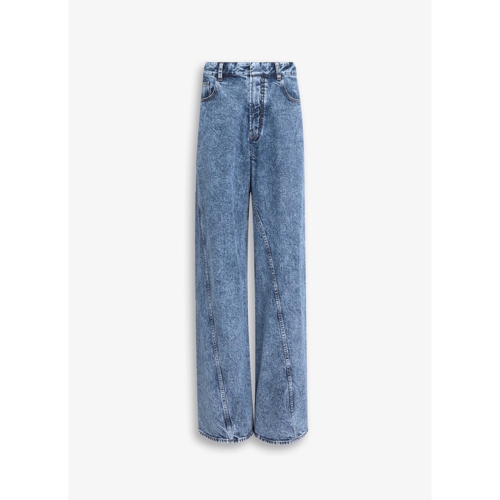 Alaia Blue Flare & Wide Leg Jeans